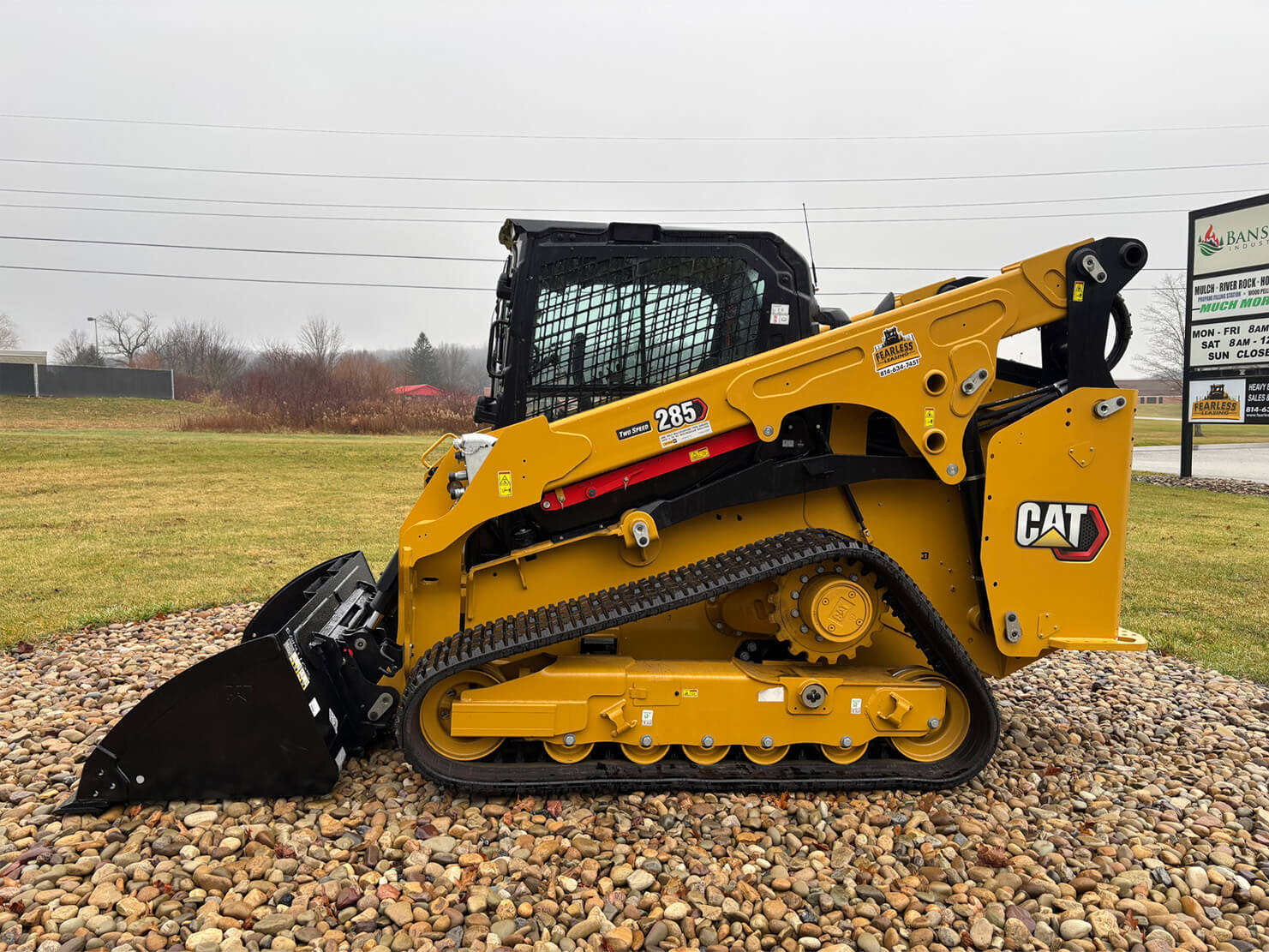 Skid Loader ready for work